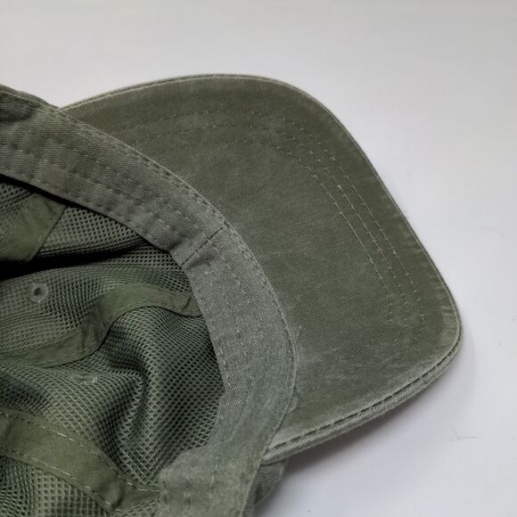 Adams Men's Slideback Hat Green Adjustable Graphic ADK Logo Cheese.com W/Tags - Picture 11 of 13